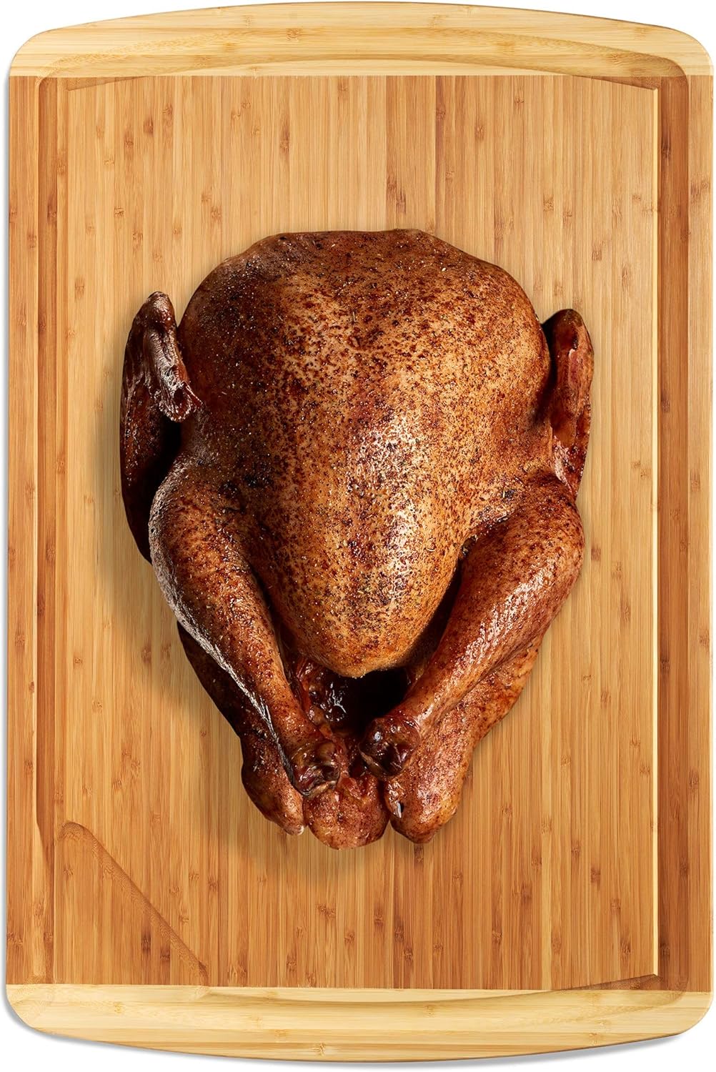 Greener Chef 30 x 20 Organic Extra Large Cutting Board with Lifetime Replacements – Wood Bamboo Chopping Board - Wooden Butcher Block Cutting Board for Carving Turkey, Grilling Brisket and BBQ